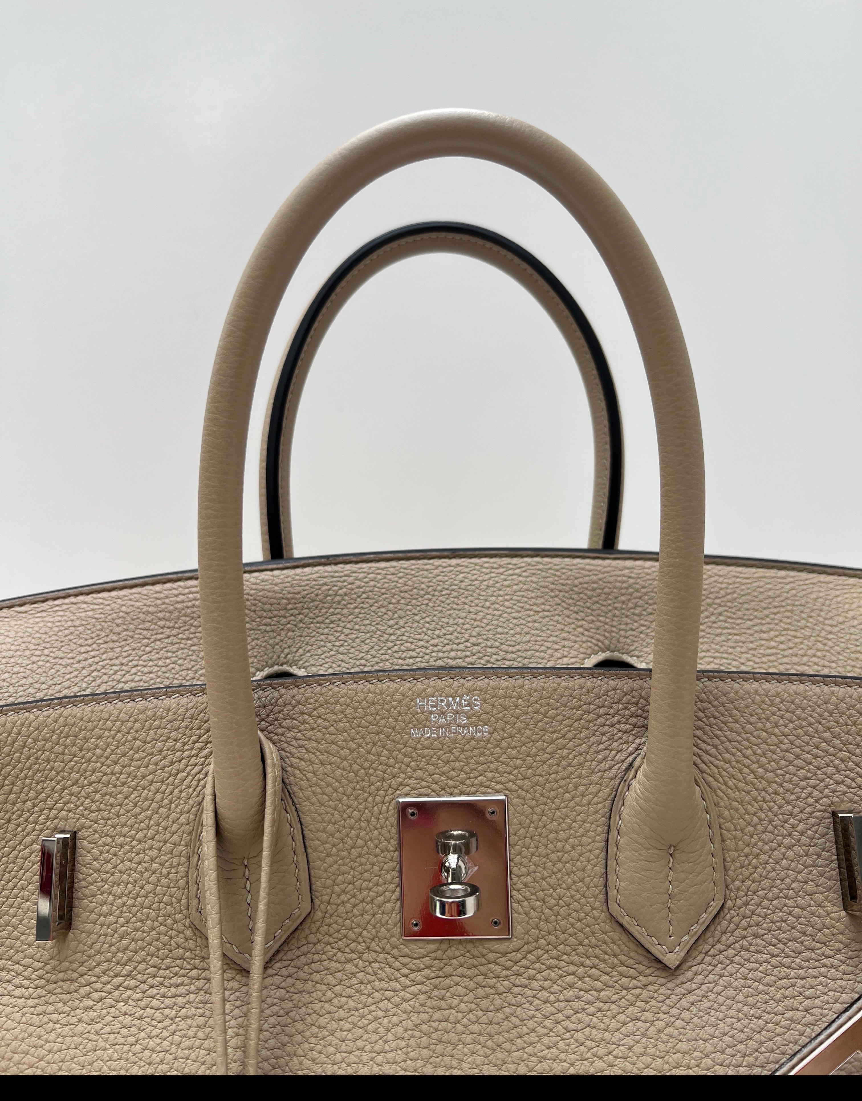 Borsa Hermes Trench Birkin 35 in vendita 10