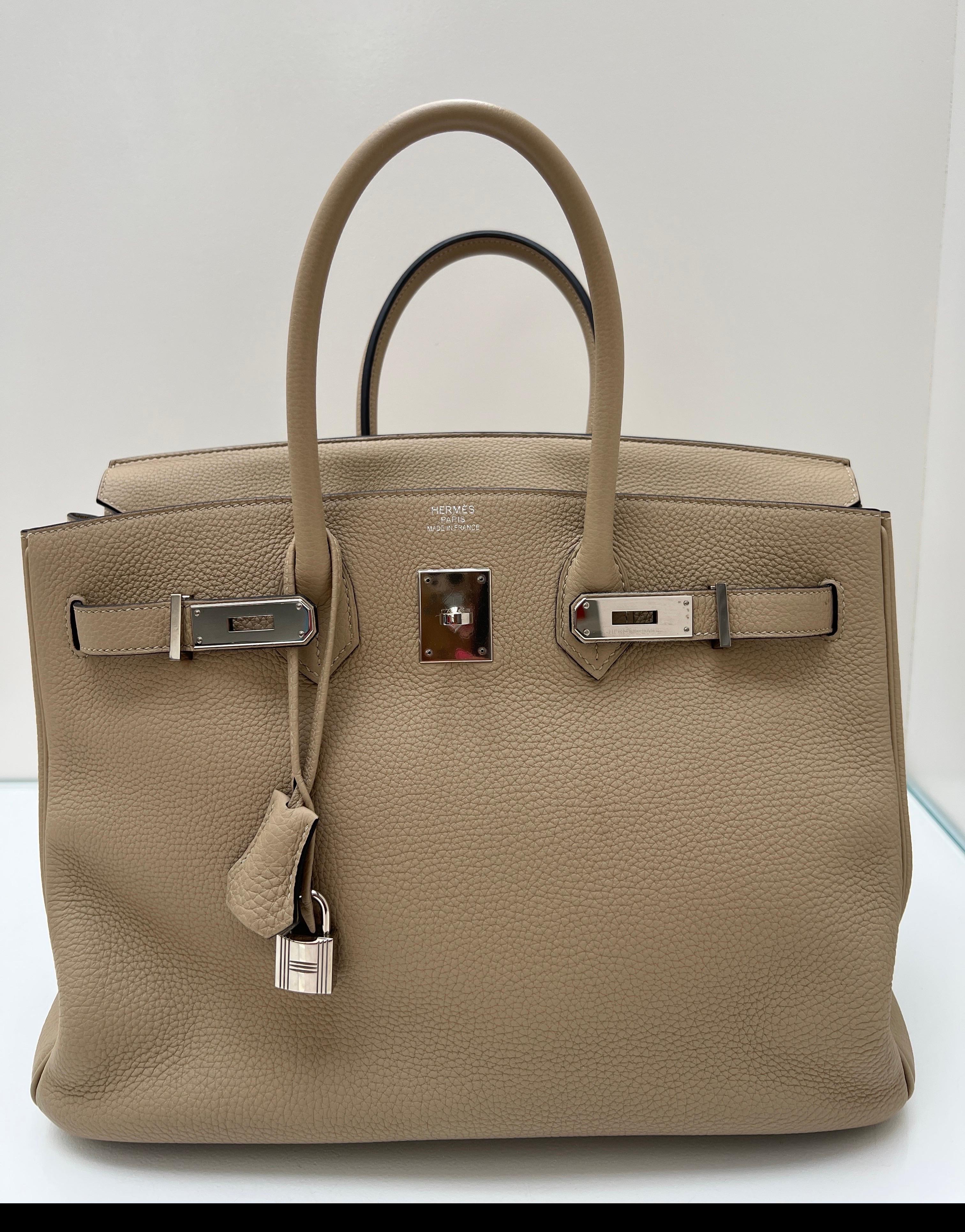Borsa Hermes Trench Birkin 35 in vendita 12