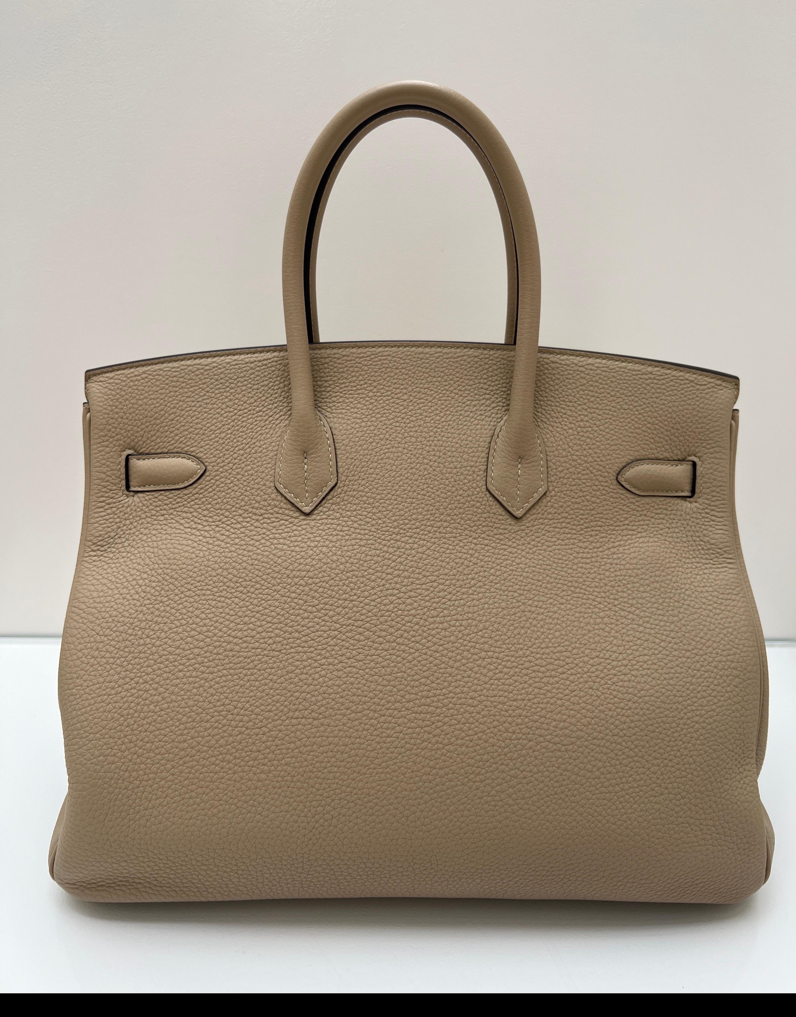 Borsa Hermes Trench Birkin 35 in vendita 1