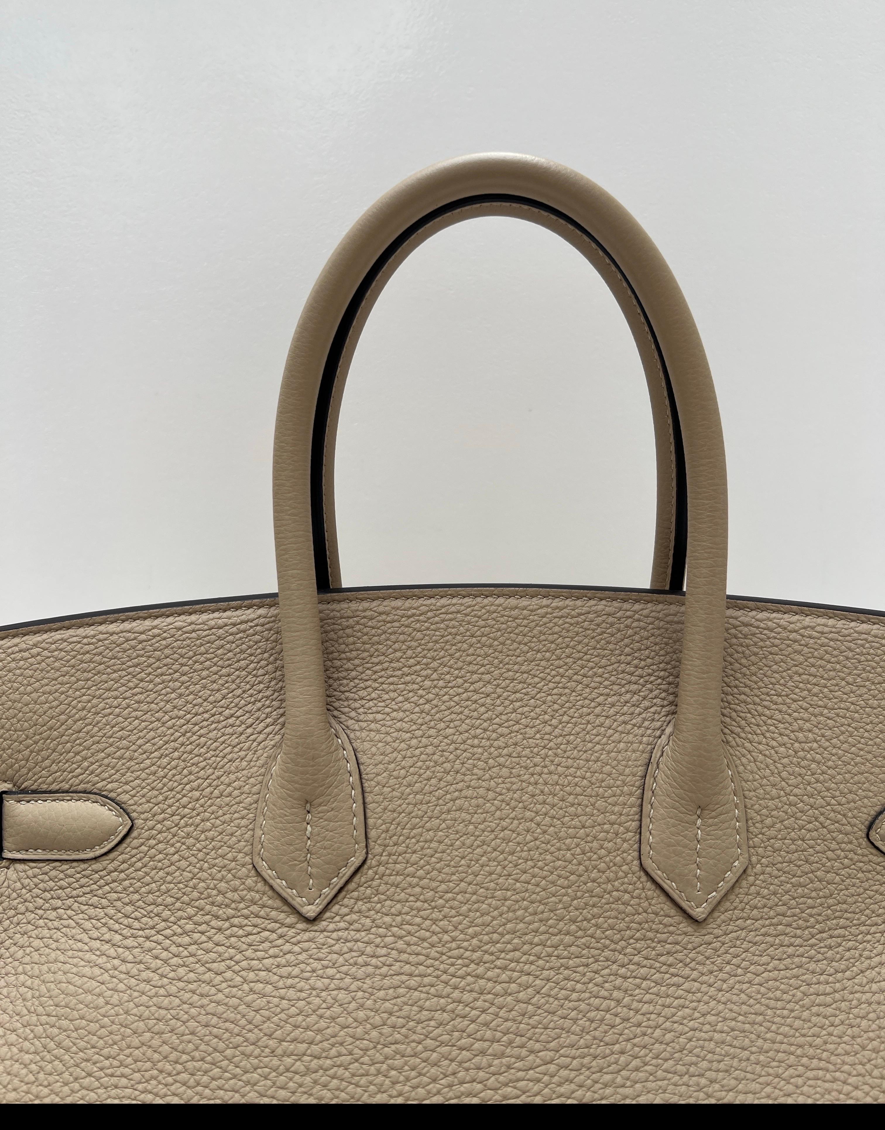 Borsa Hermes Trench Birkin 35 in vendita 2