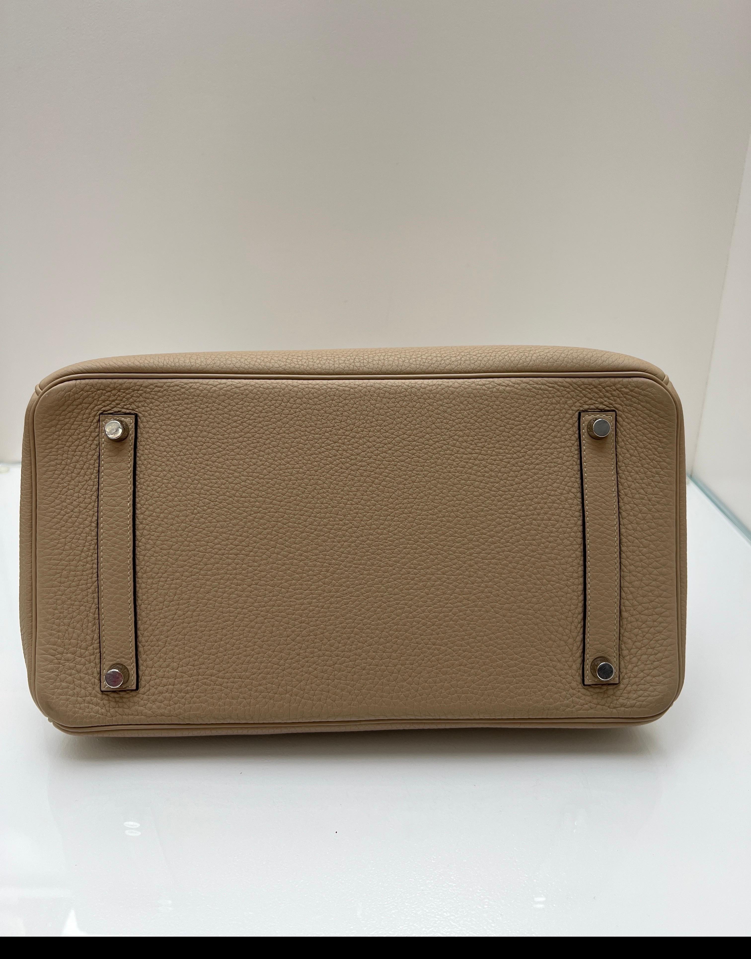 Borsa Hermes Trench Birkin 35 in vendita 4