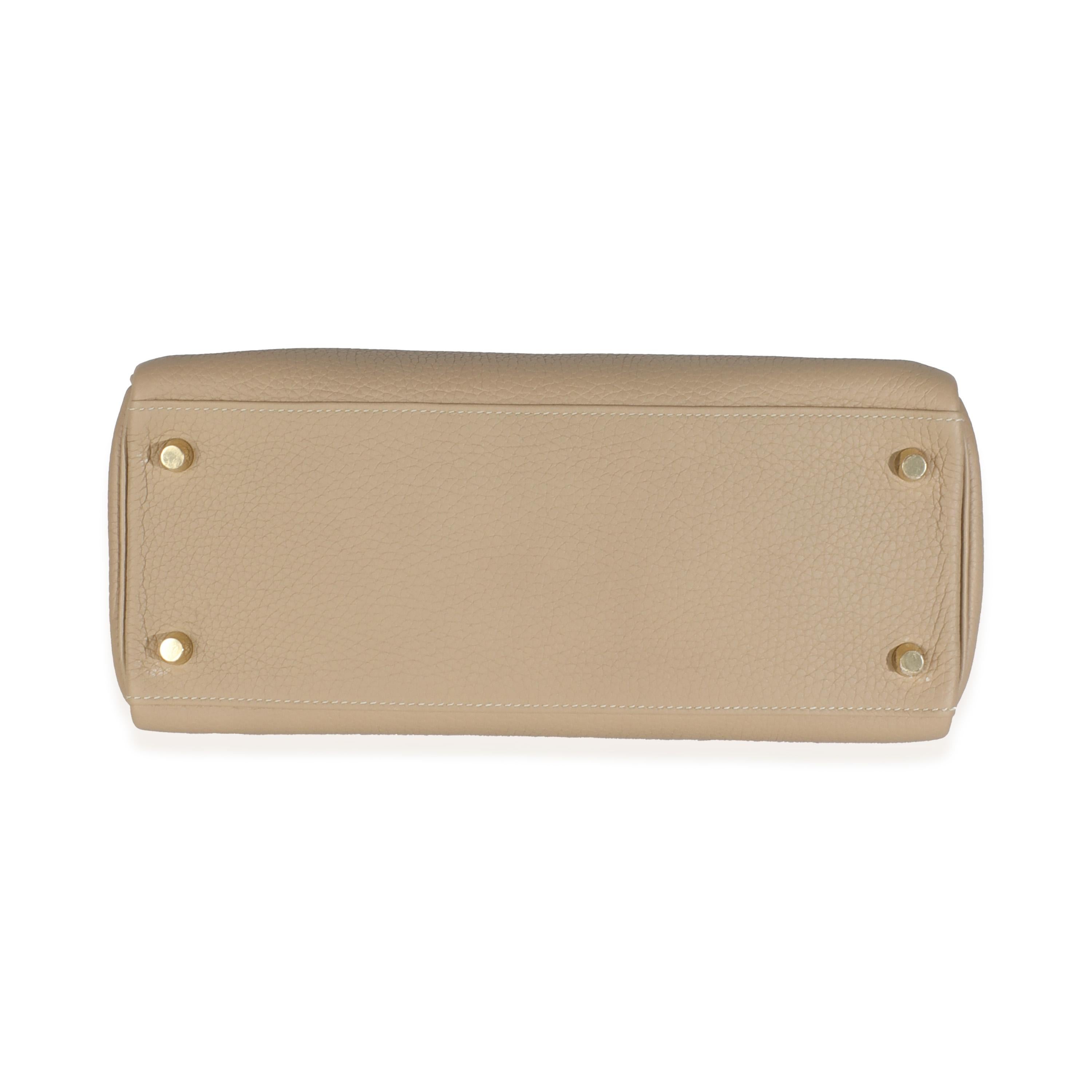 Hermès Trench Clemence Retourne Kelly 28 GHW en vente 2