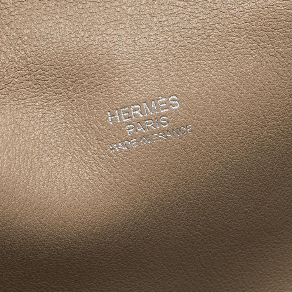 Hermes Trench Swift Leather Palladium Hardware Toolbox 33 Bag 3