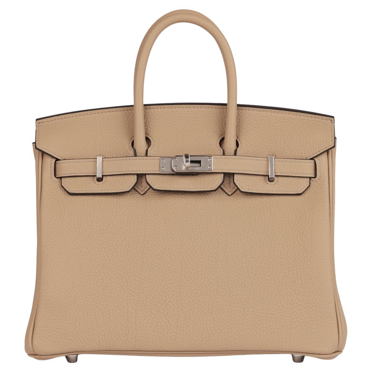 Hermès Trench Togo Leather Birkin 25cm Retourne