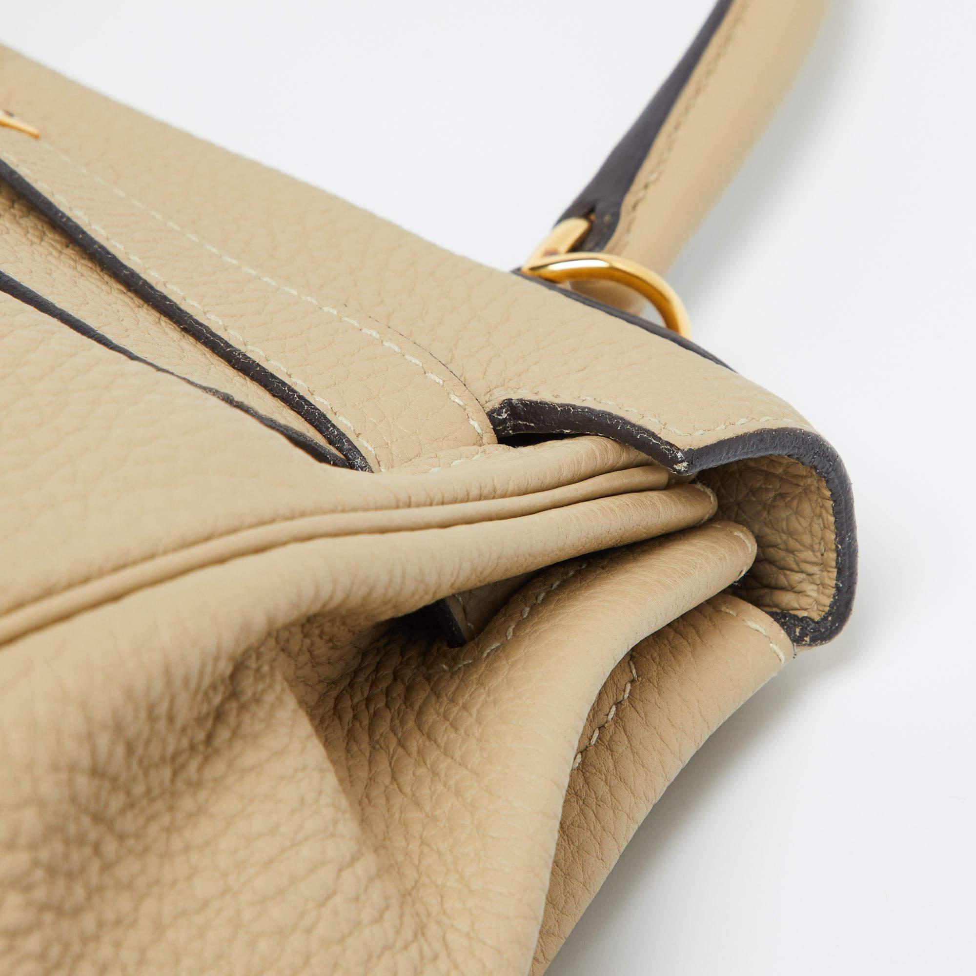 Hermès Trench Togo Leather Gold Finish Kelly Retourne 28 Bag 3
