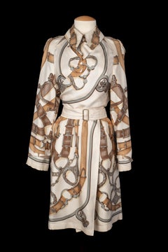 Hermes trenchcoat 'Cavalcadour' by Jean-Paul Gaultier Summer 2008