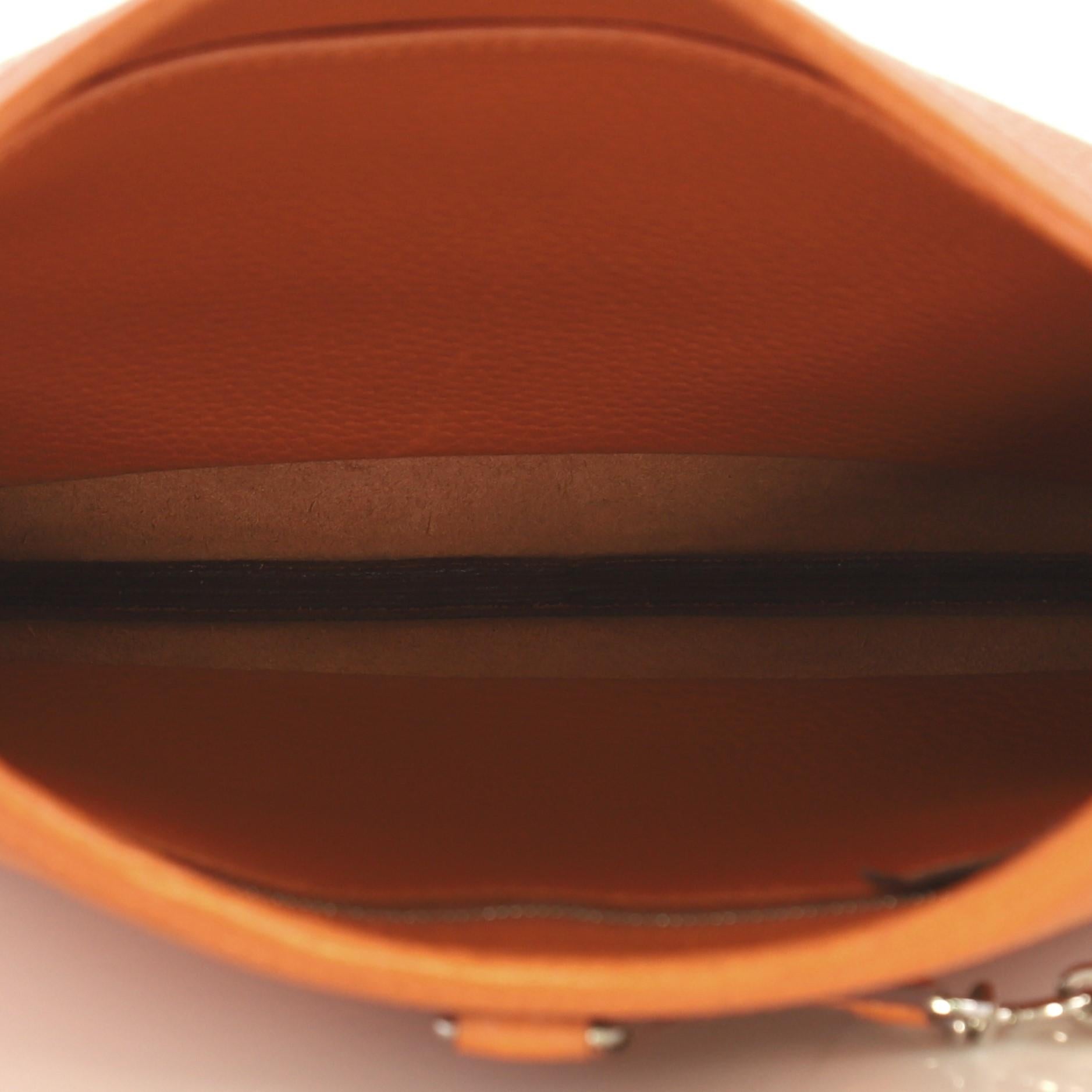 Hermes Trim Bag Clemence 31 In Fair Condition In NY, NY