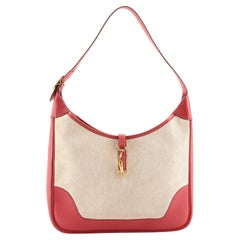 Hermes Trim Bag Toile and Courchevel 31