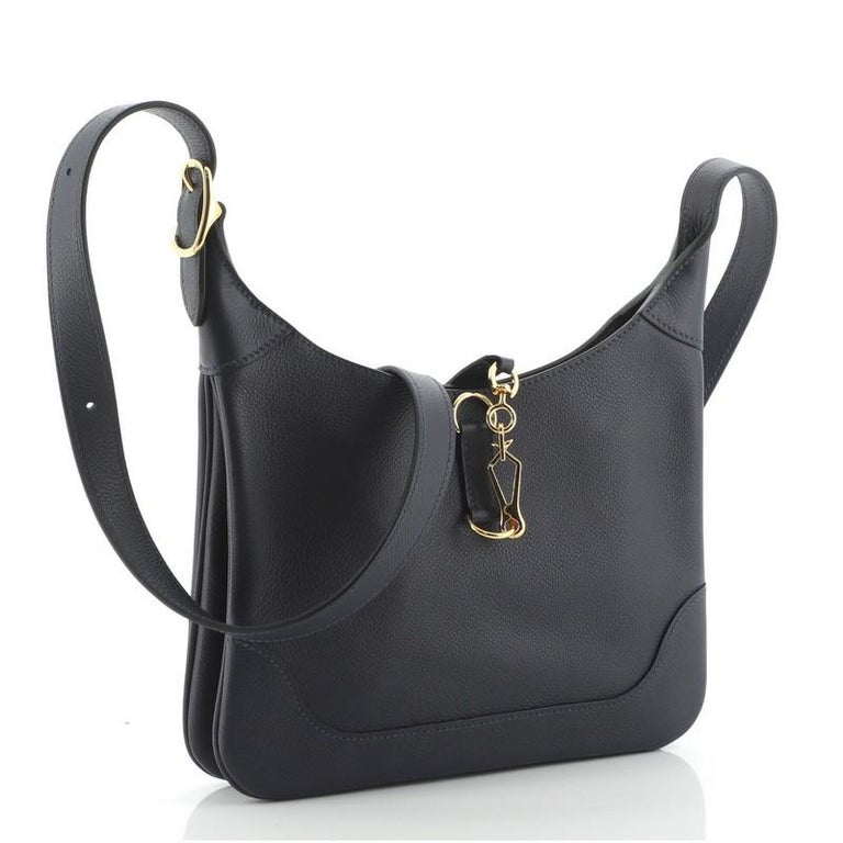 Hermes Trim Duo Bag Evercolor 24 at 1stDibs