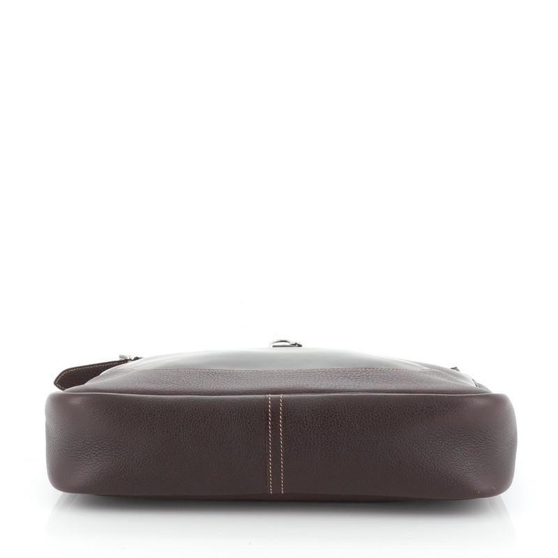 Hermes Trim II Bag Amazonia Coated Canvas 35 In Good Condition In NY, NY