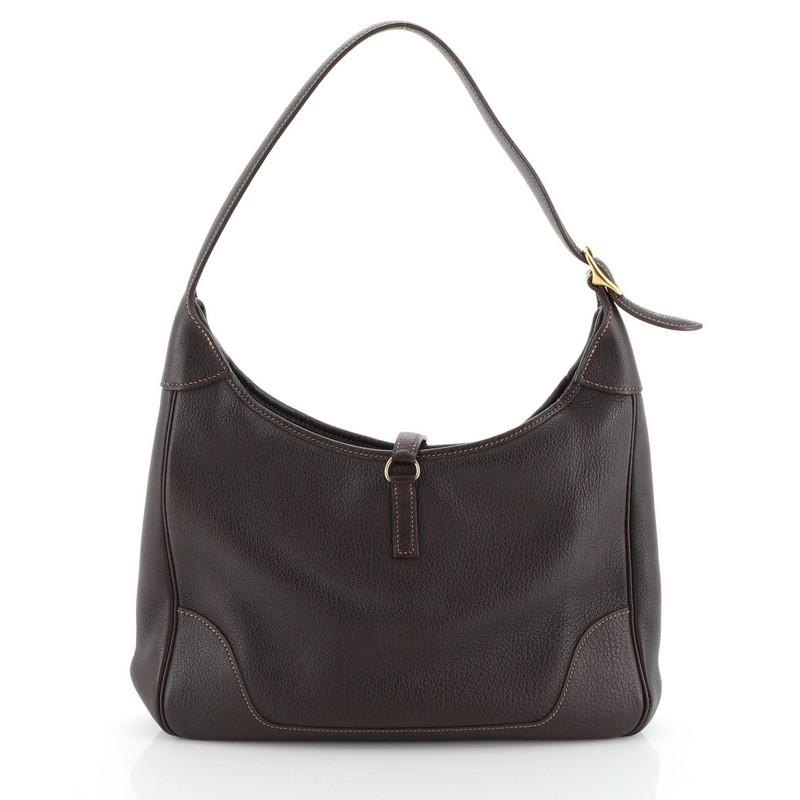 Hermes Trim II Bag Buffalo Skipper 31 In Good Condition In NY, NY