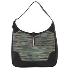 Hermes Trim II Handbag Vibrato and Leather 35