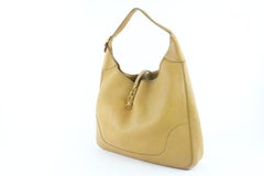 Hermès Trim (Ultra Rare) Large  Fjord 38 Hobo 4hz0921 Leather Shoulder Bag