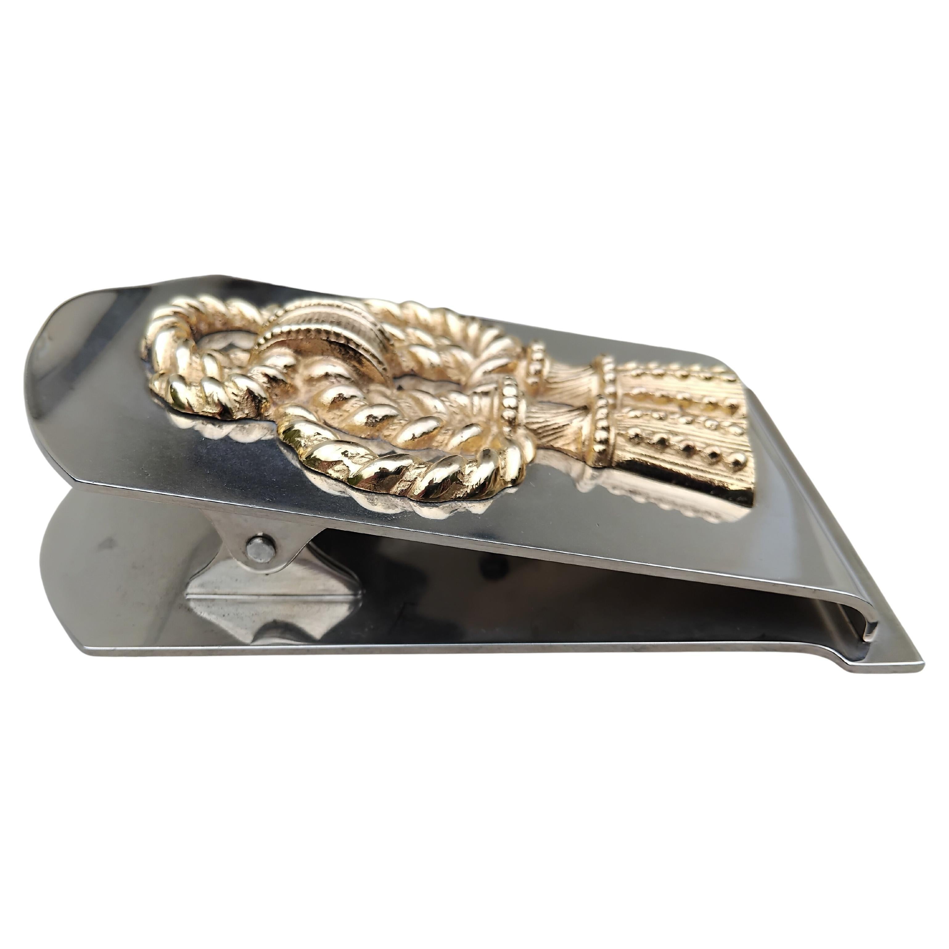 Hermès Trimmings Tassel Paper Clip Money Clip Ravinet d'Enfert For Sale 9