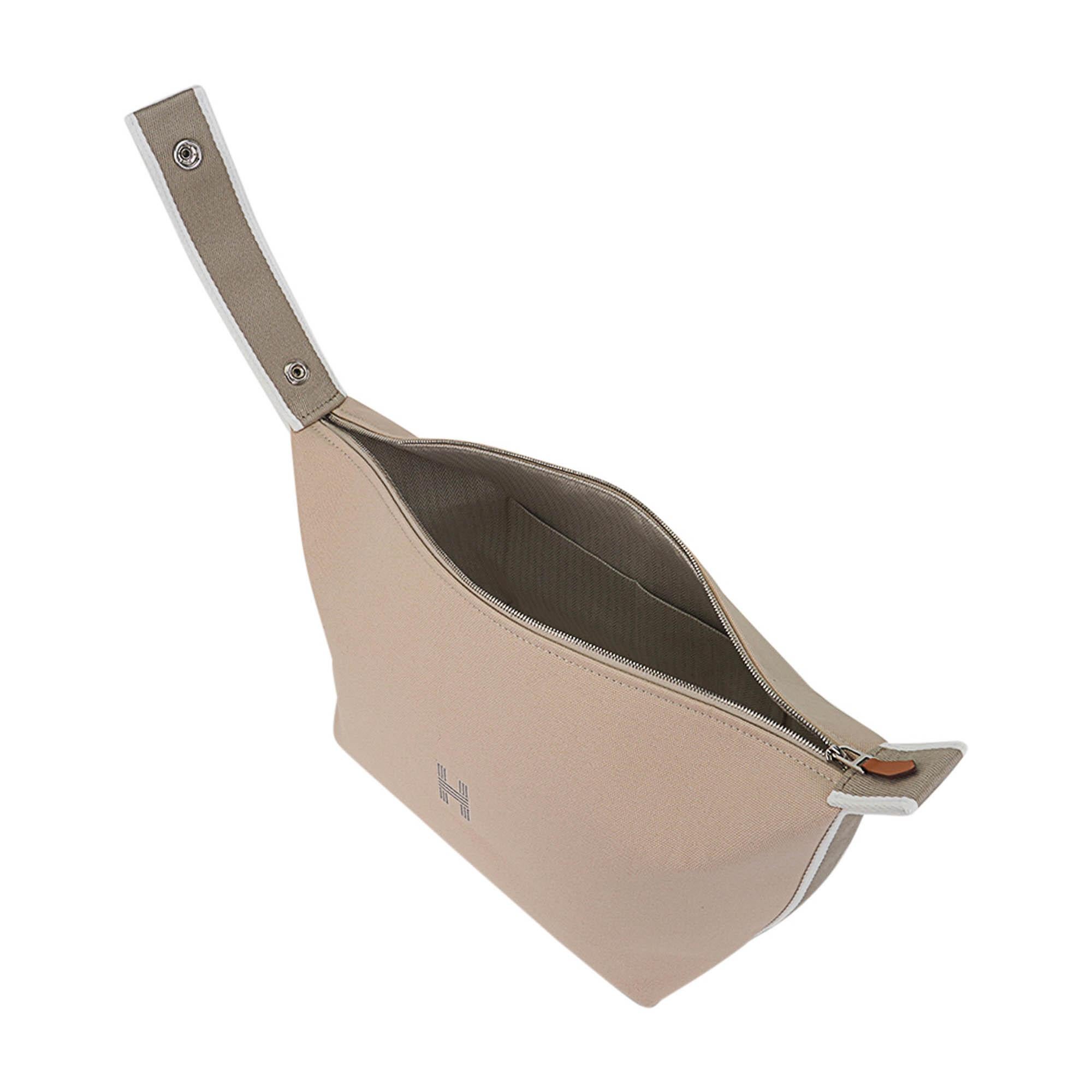 Hermes Trousse Bride-A-Brac Case Large Model Naturel For Sale 7