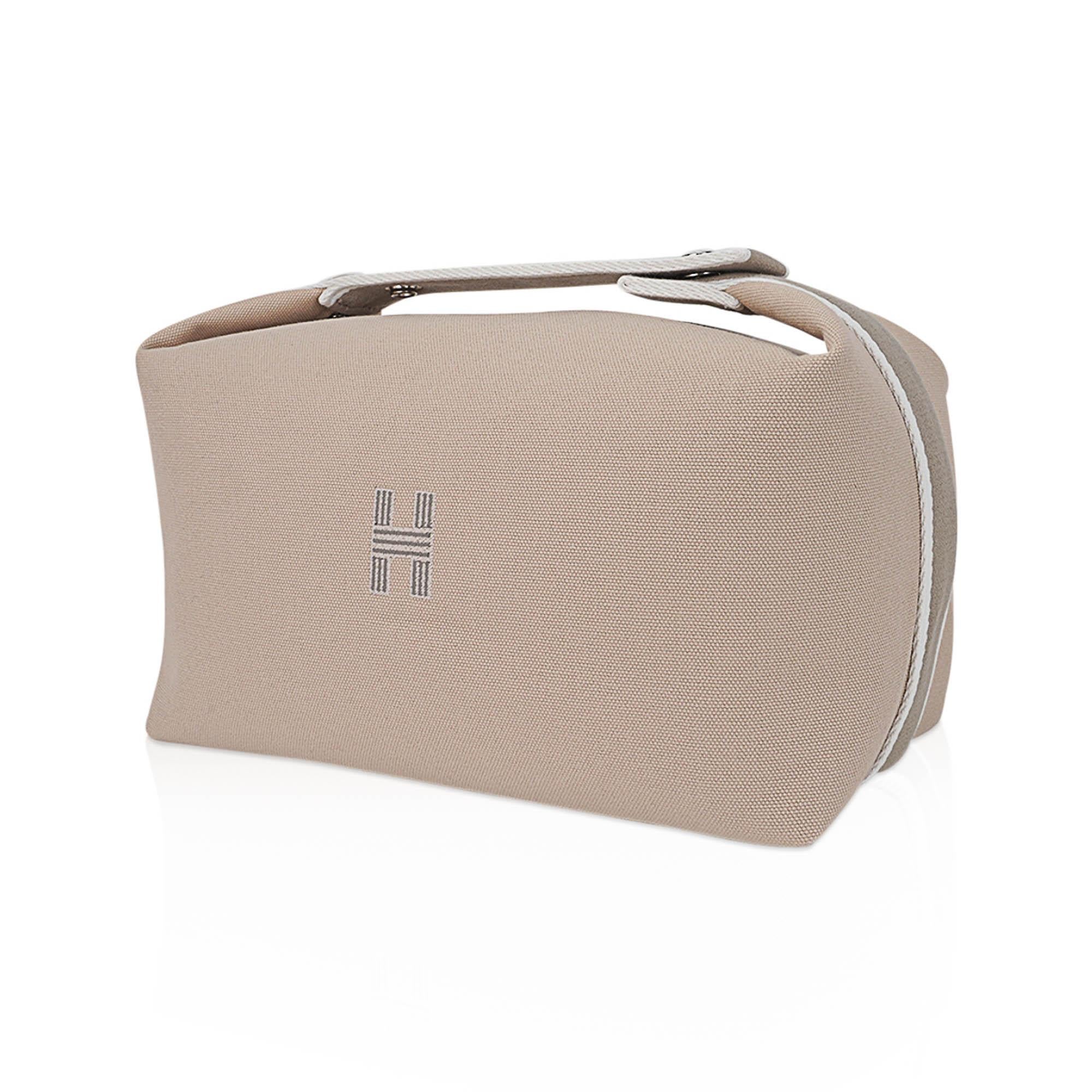 Hermes Trousse Bride-A-Brac Case Large Model Naturel In New Condition For Sale In Miami, FL