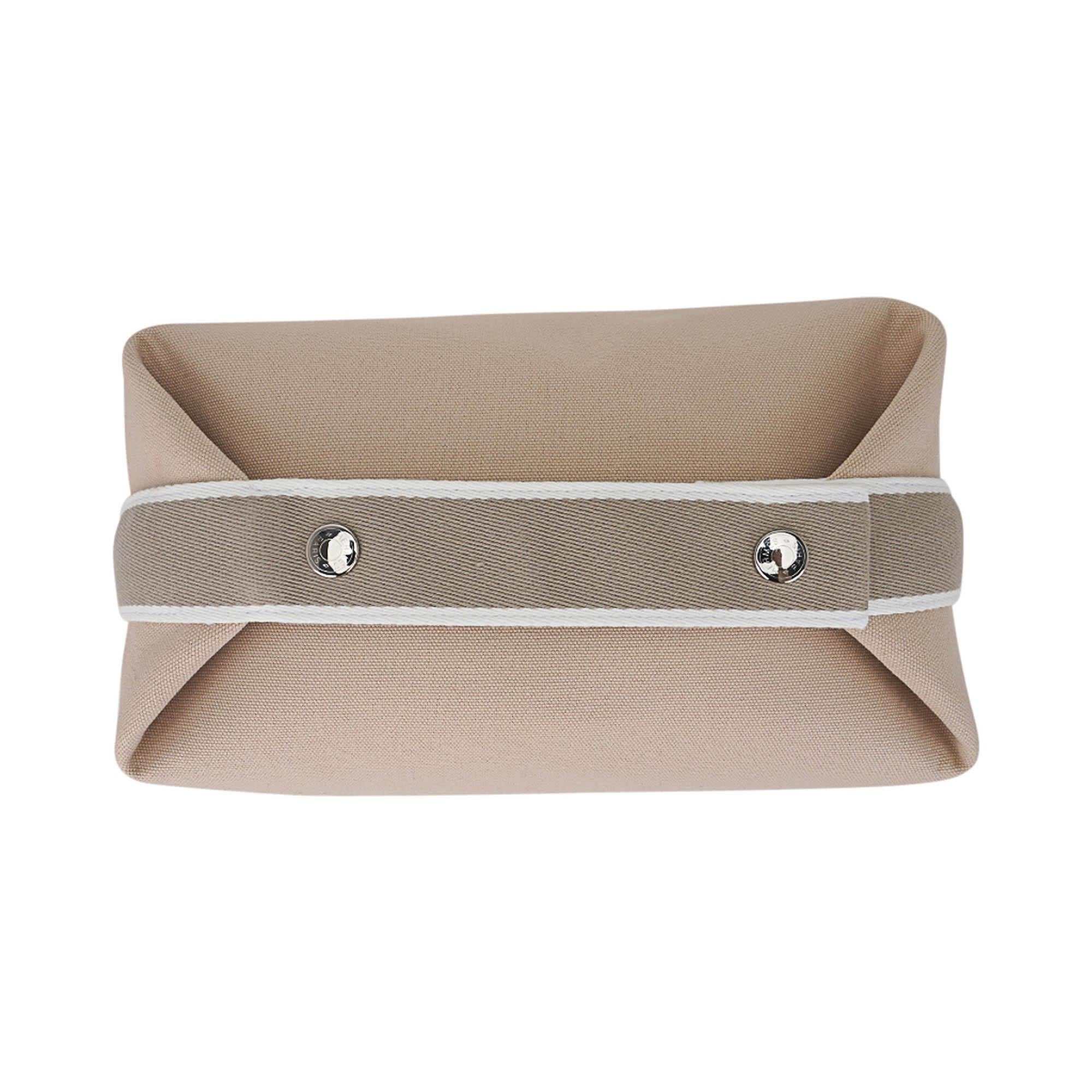Hermes Trousse Bride-A-Brac Case Large Model Naturel For Sale 1