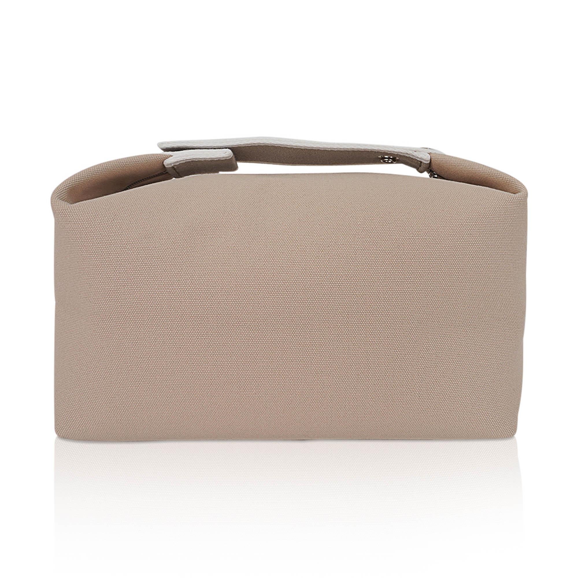 Hermes Trousse Bride-A-Brac Case Large Model Naturel For Sale 3