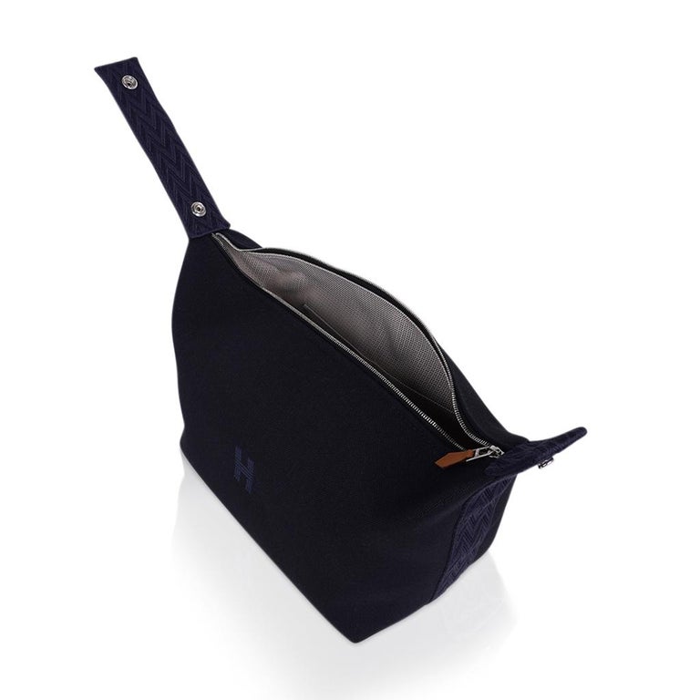 Hermès Small Neobain Case - Blue Cosmetic Bags, Accessories