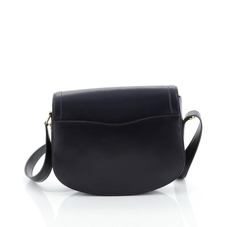 Hermes Turnlock Saddle Bag Box Calf Medium at 1stDibs hermes saddle bag