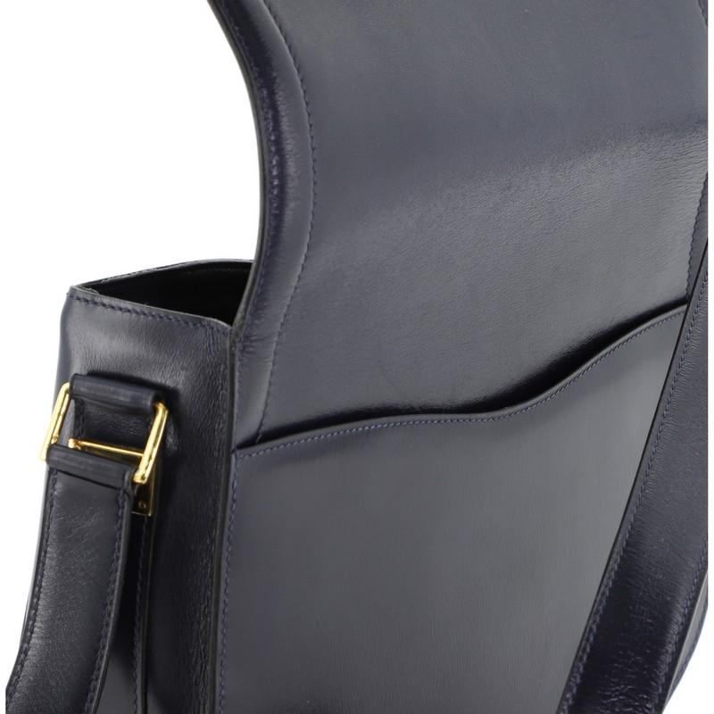 Hermes Turnlock Saddle Bag Box Calf Medium 1