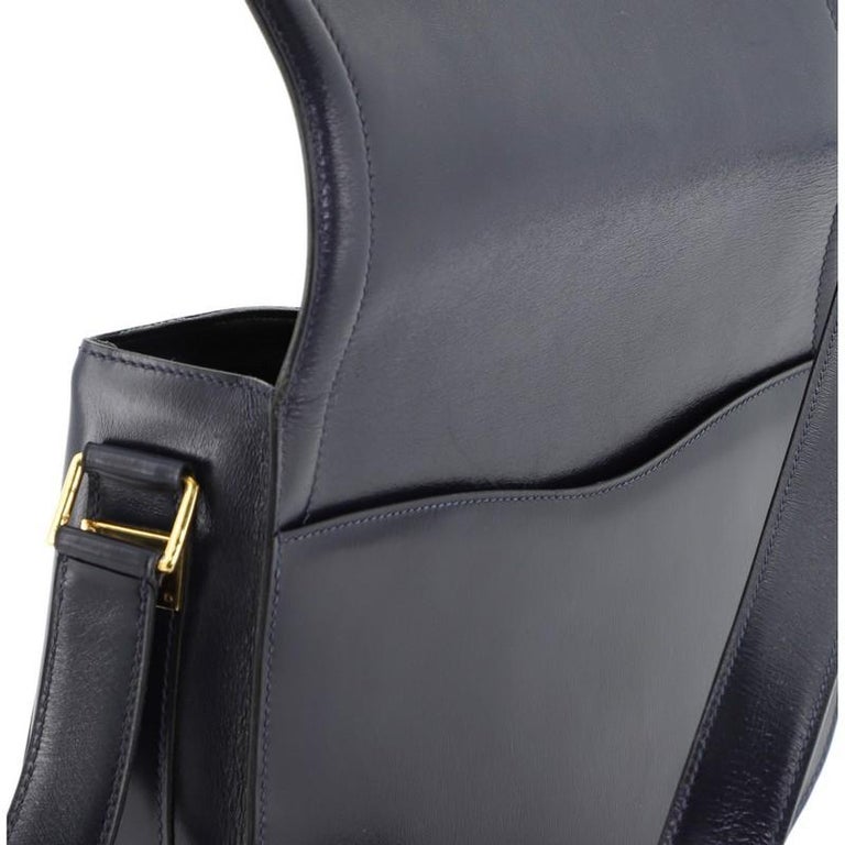 Hermes Turnlock Saddle Bag Box Calf Medium at 1stDibs hermes saddle bag