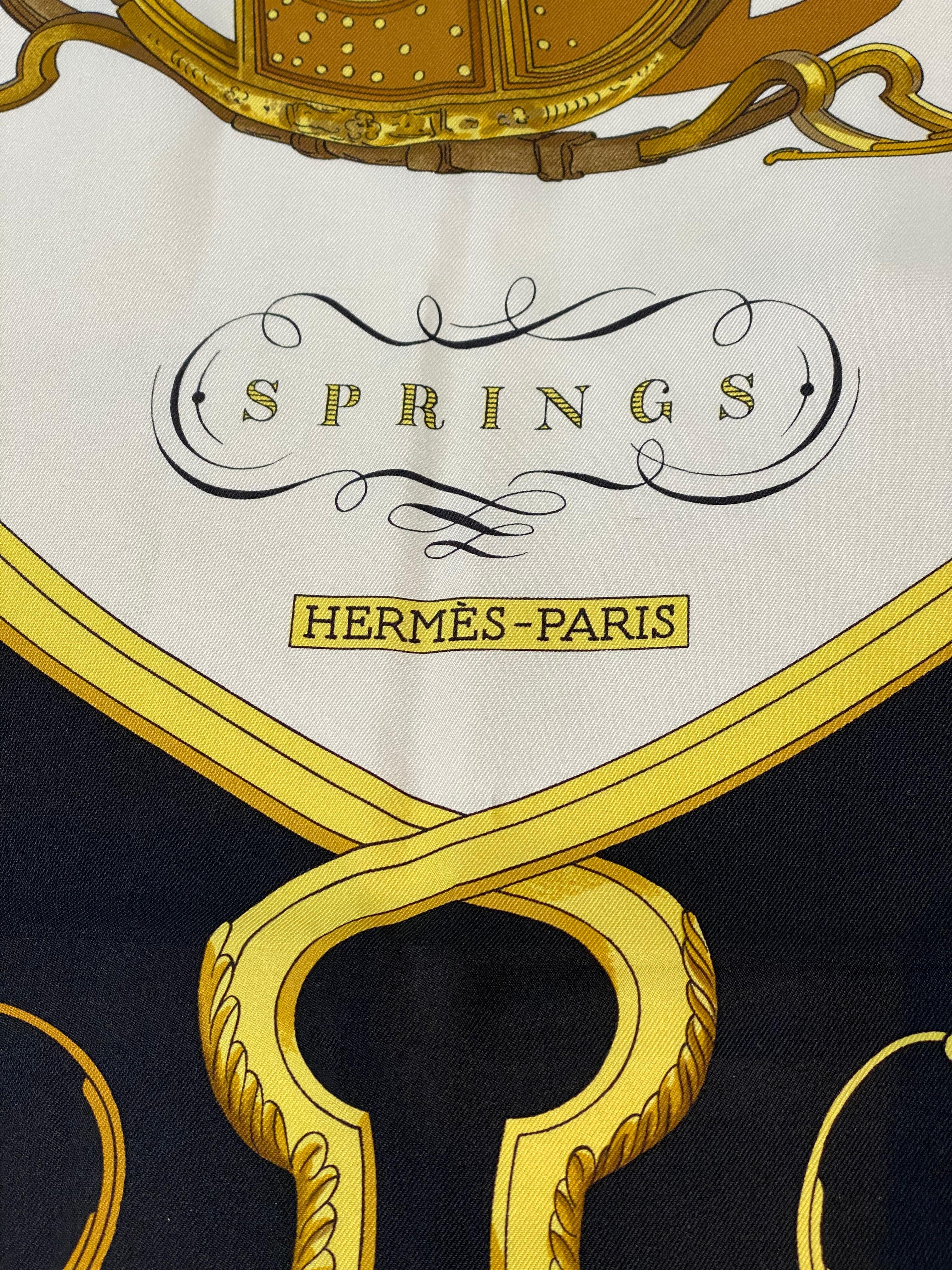 Écharpe en sergé SIlk d'Hermès 