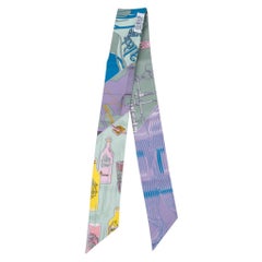 Hermes Twilly Caleche, Mors et Bouteilles Set of 2 New