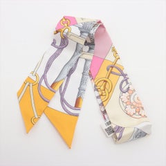 Hermès Twilly Cliquetis Silk Yellow