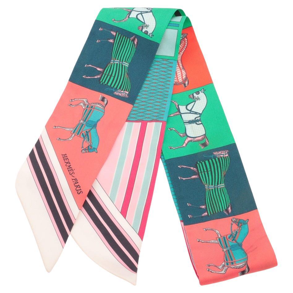 Hermès Twilly Couvertures Nouvelles Horse Multicolor For Sale