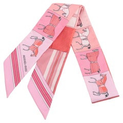 Hermès Twilly Couvertures Nouvelles New Blanket Horse Pink