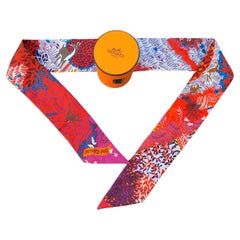 Hermès Twilly Dans Un Jardin Anglais Small Silk Scarf Alice Shirley