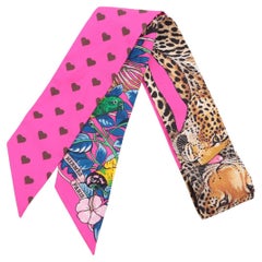 Hermès Twilly Jungle Love Love Hot Pink