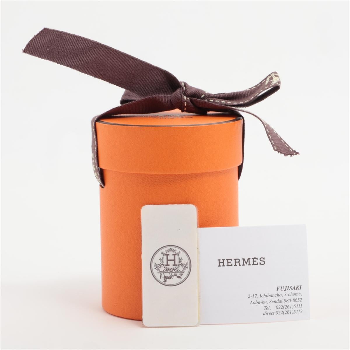 Hermès Twilly Soie léopard Jaune x Gris en vente 2