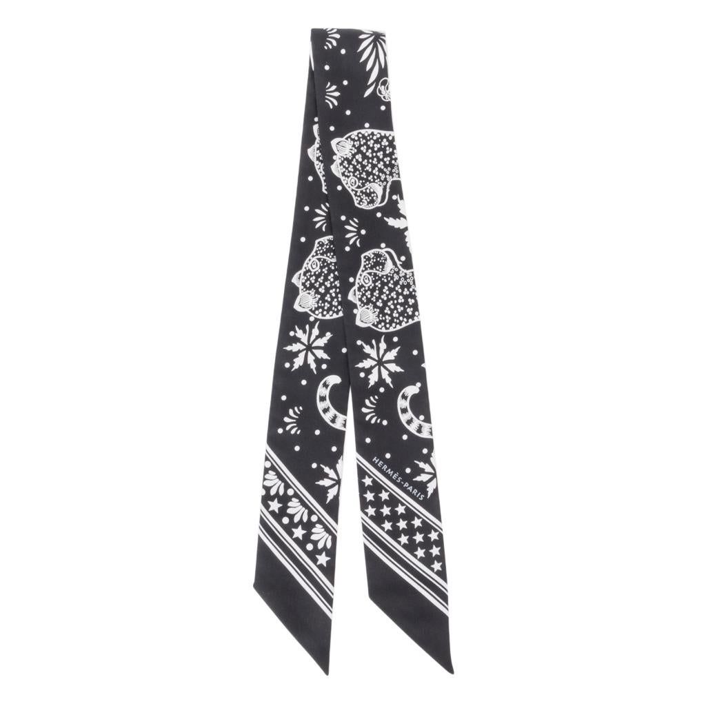 les leopards bandana twilly