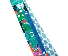 Hermes Twilly Silk Scarf Rare Robe du Soir