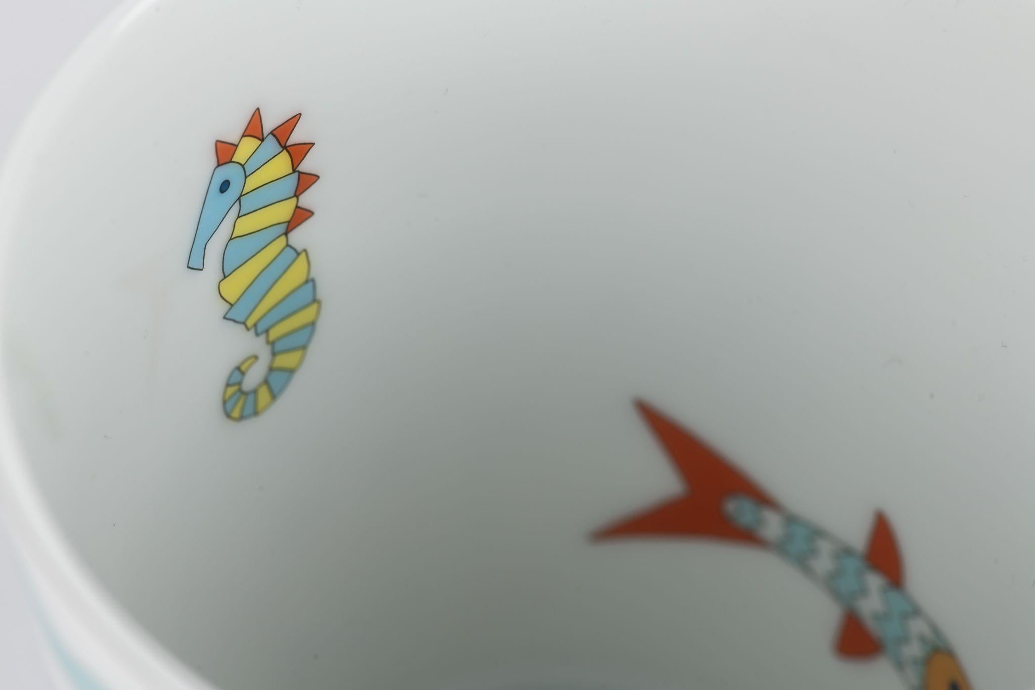 Hermès Due tazze Chateau Épopée Nuove in Scatola in vendita 5