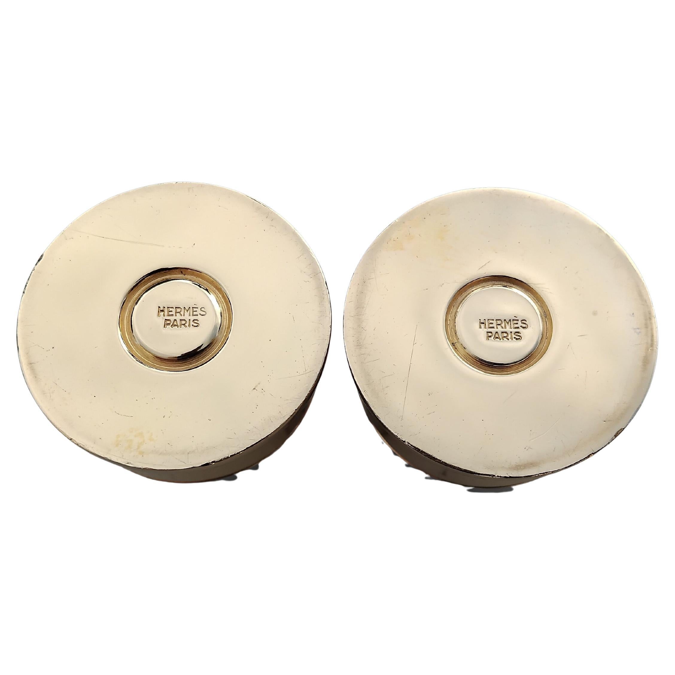 Hermès Two Shotgun Shells Shot Glasses Bullets Shaped For Sale 7