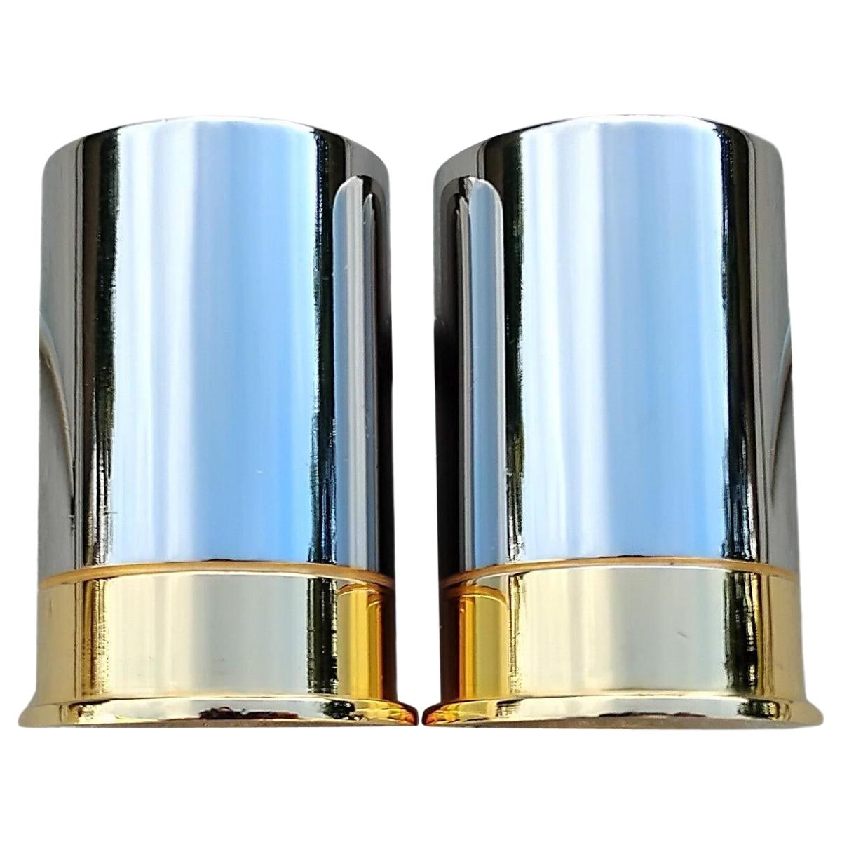Hermès Two Shotgun Shells Shot Glasses Bullets Shaped