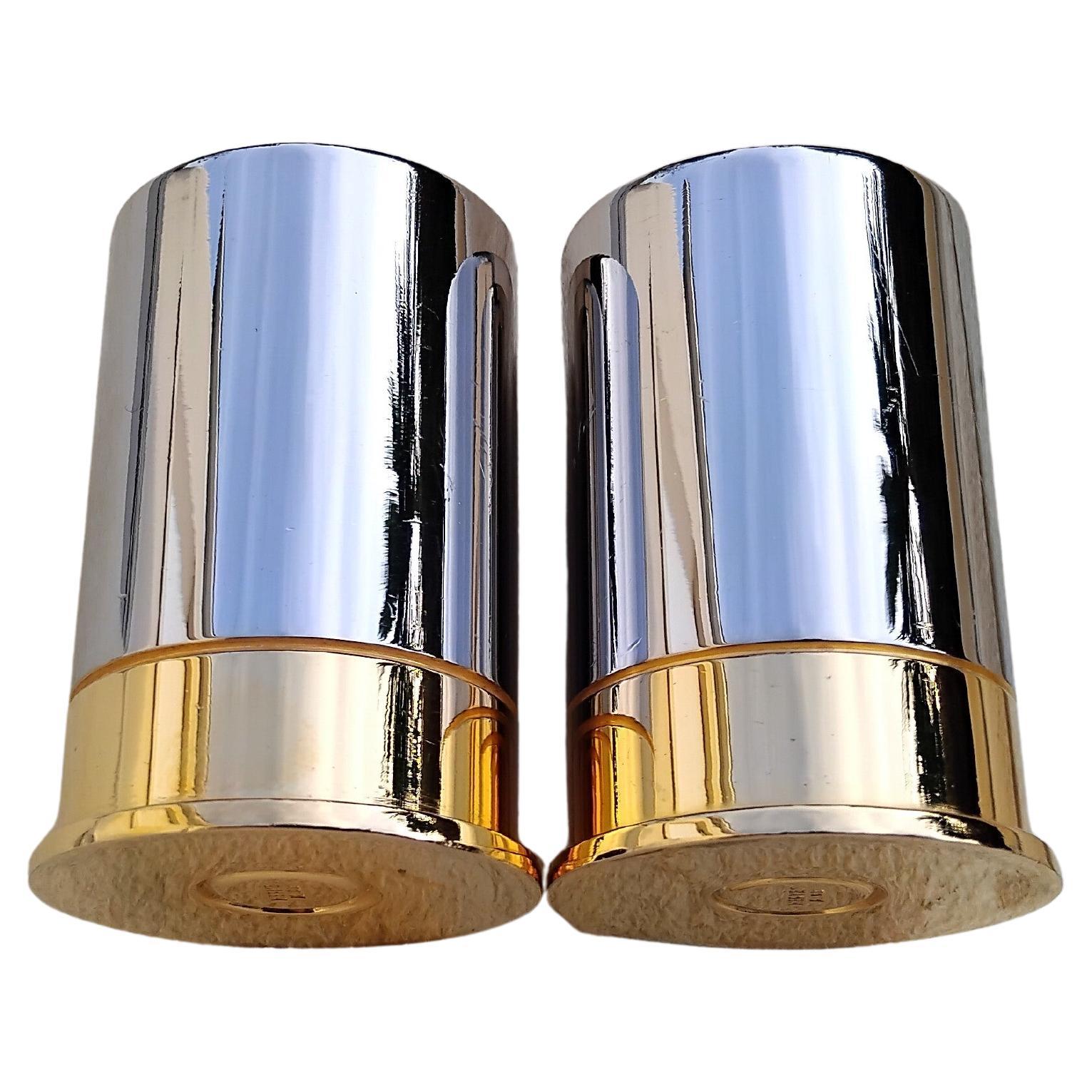 Hermès Two Shotgun Shells Shot Glasses Bullets Shaped For Sale 10