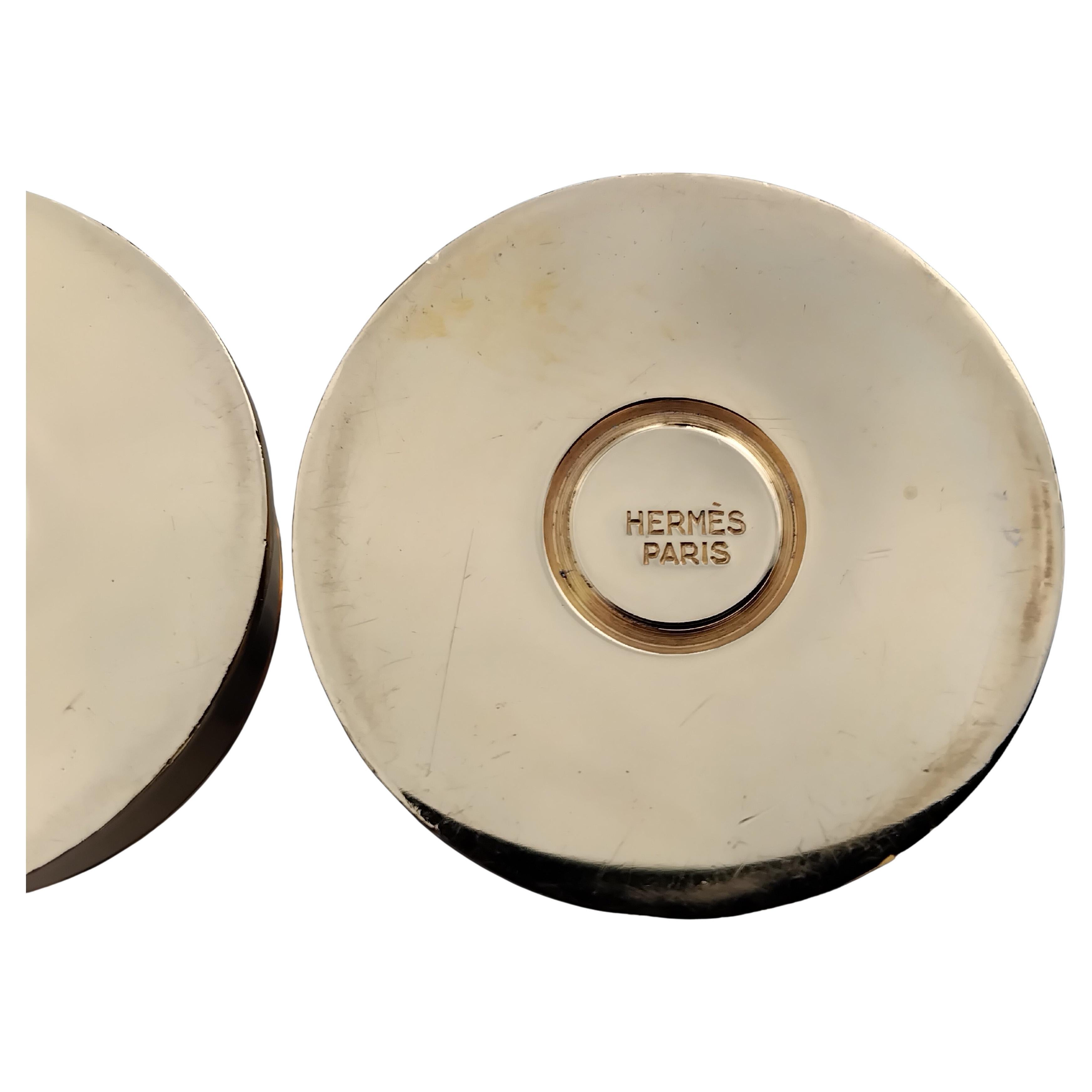 Hermès Two Shotgun Shells Shot Glasses Bullets Shaped For Sale 1