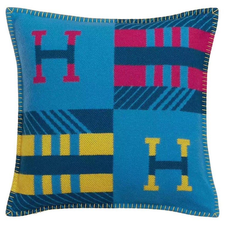 Hermès Ultramarine/Indigo Jacquard Woven Wool And Cashmere Avalon Jump