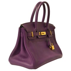 Hermès Ultraviolet Togo 30 cm Birkin