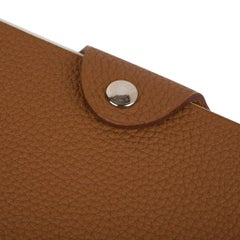 Hermes Ulysse PM Agenda Cover Gold Togo with Refill
