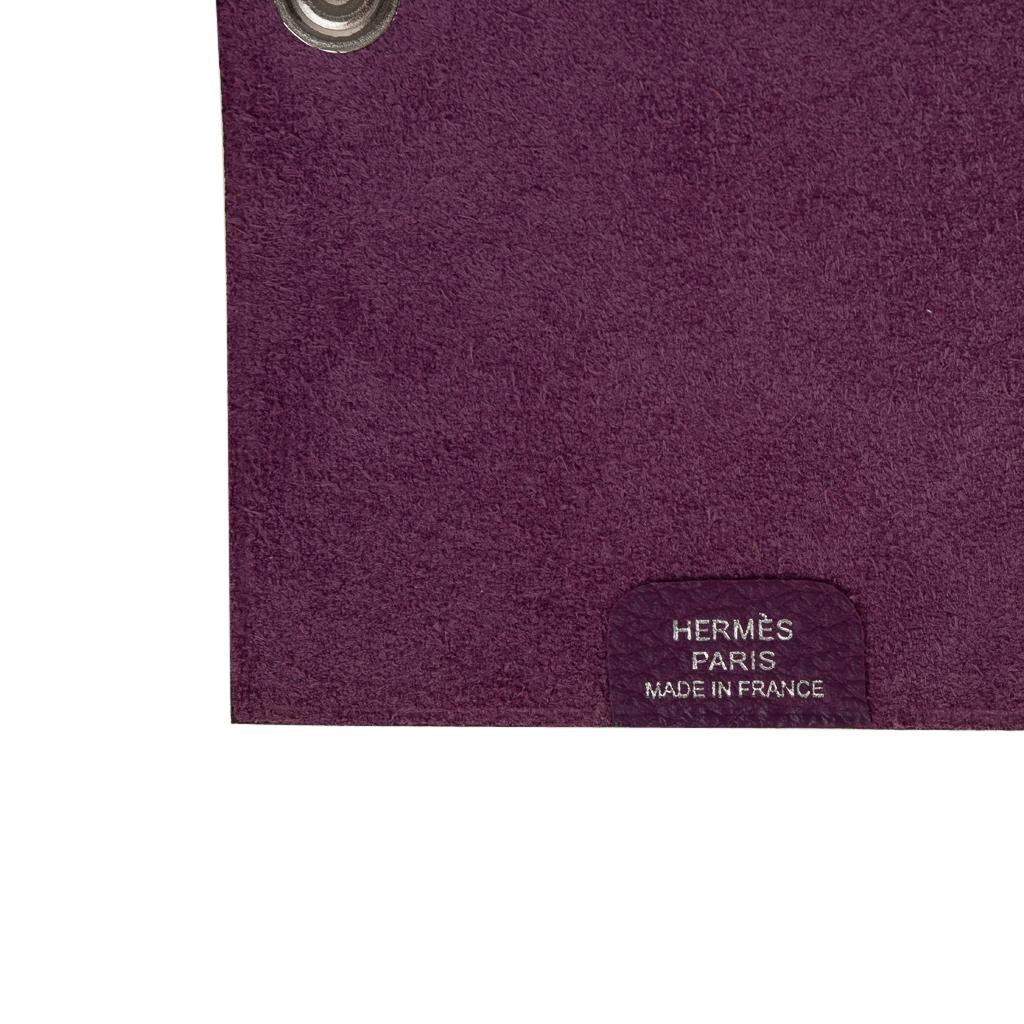 Hermes Ulysse Notebook Cover Anemone Mini Model  2