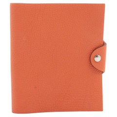 Hermès Ulysse PM Togo Couverture de cahier Orange