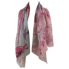 Hermès Under the Waves Silk Scarf , shawl 