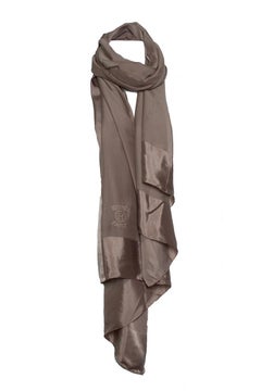 Hermes, écharpe Uni en beige