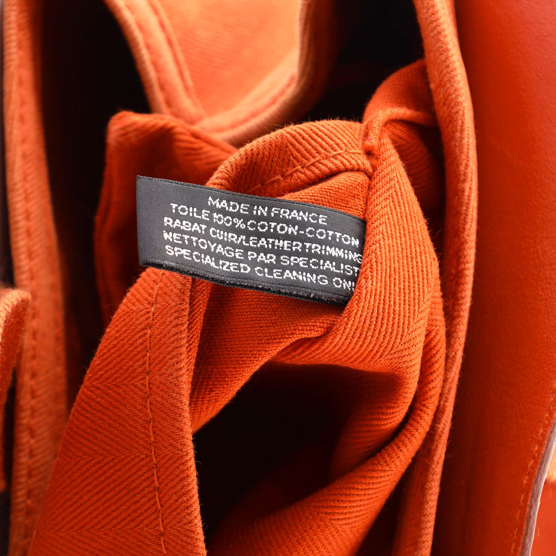 Hermes Valparaiso Tasche Toile und Leder PM 3
