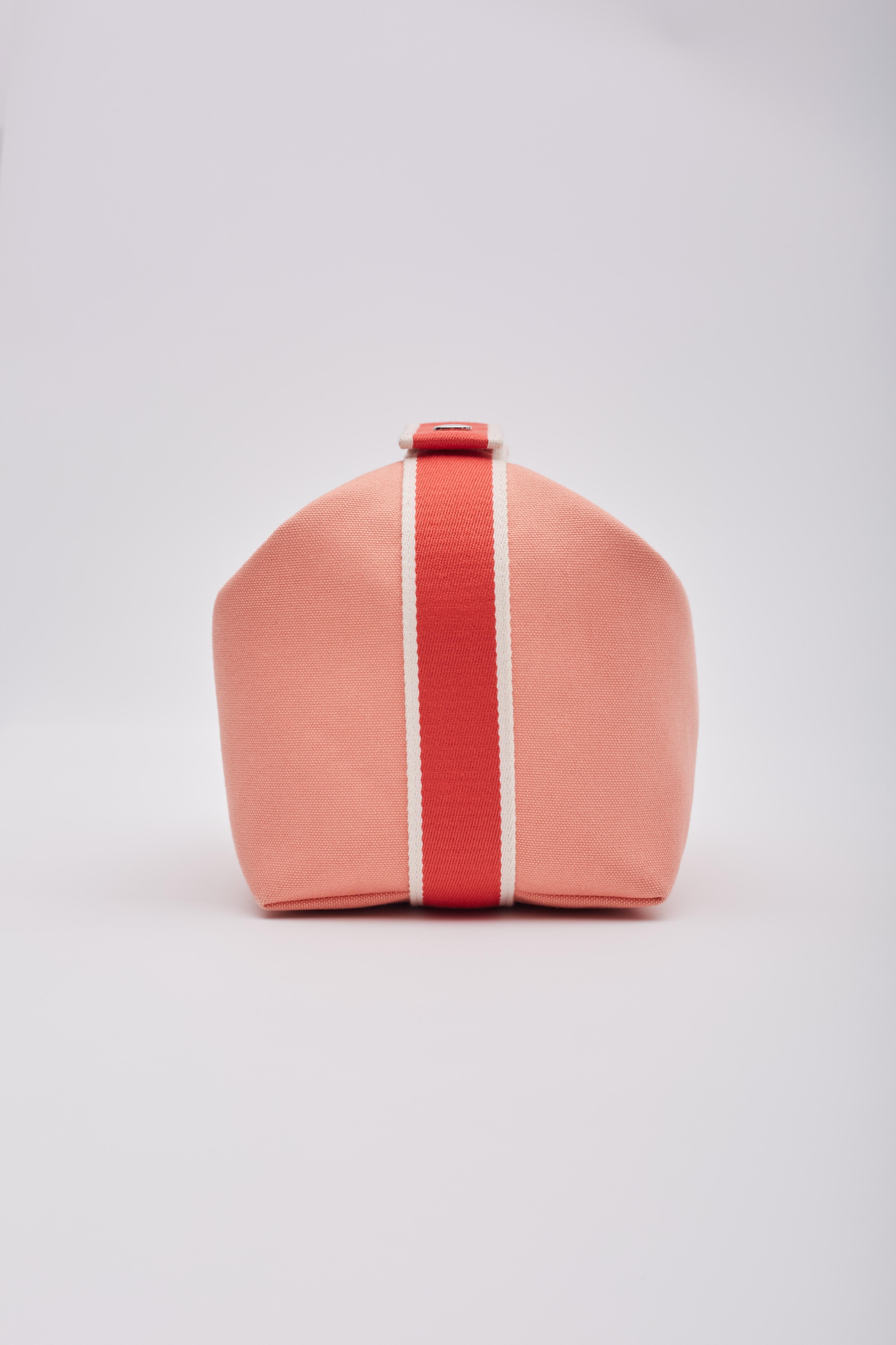 Hermes Vanity Bride-a-brac H Natte Pouch Bag Large Goyave 2